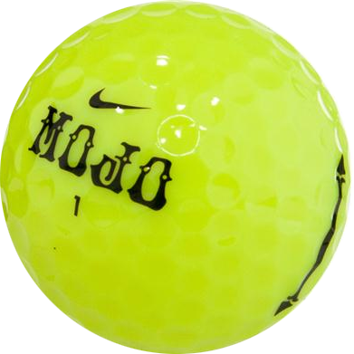 nike yellow golf balls