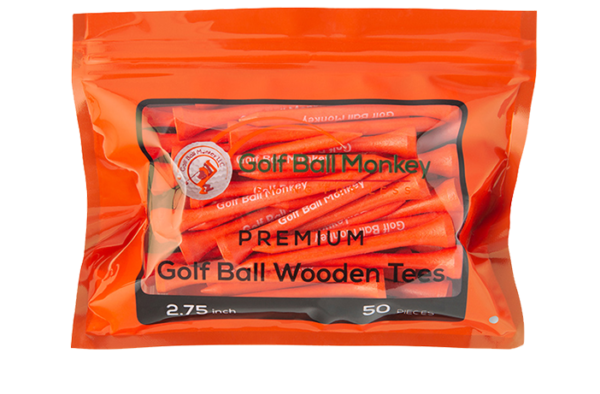 Golf Ball Tees Orange