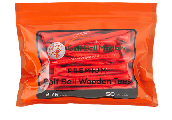 Golf Ball Tees Red