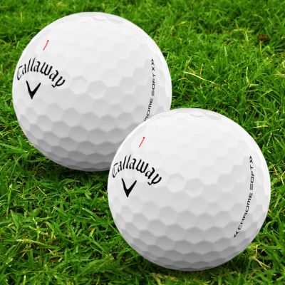 Callaway Chrome Soft and Chrome Soft X golf balls - top choice by Master Finalists  | premium used golf balls