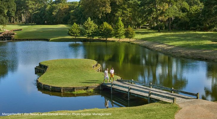 Margaritaville Lake Resort Lake Conroe - Houston Montgomery Texas  -affordable golf resorts in Texas to visit in Summer - Golf Ball Monkey
