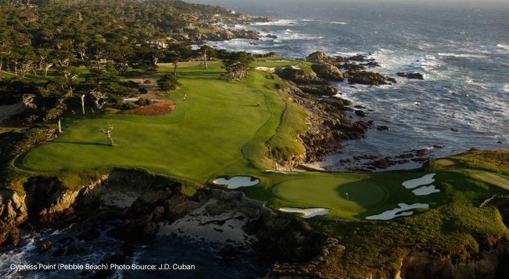 Cypress Point Golf Course - Pebble Beach California - Top destinations to play golf in California - Golf Ball Monkey