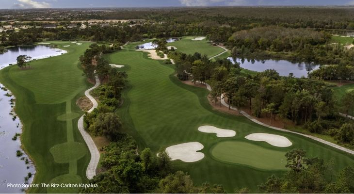 The Ritz Carlton Kapalua - Top destination resort to play golf in Hawaii - Golf Ball Monkey