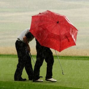 Best Golf Rain Gear - playing golf in the rain - Golf Ball Monkey