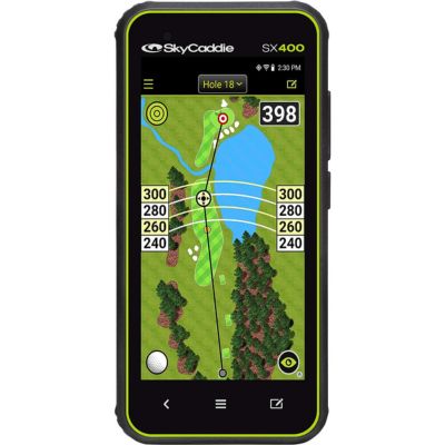 SkyCaddie SX400 Handheld Golf GPS - Best Golf GPS Device - Golf Ball Monkey