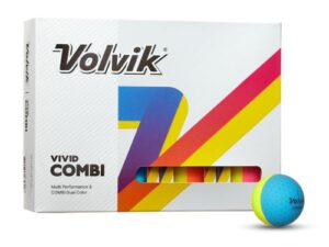 Volvik Vivid Combi golf ball