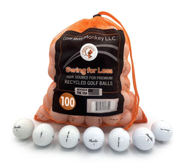 TaylorMade Noodle Mix - 100 balls w/ Mesh Bag