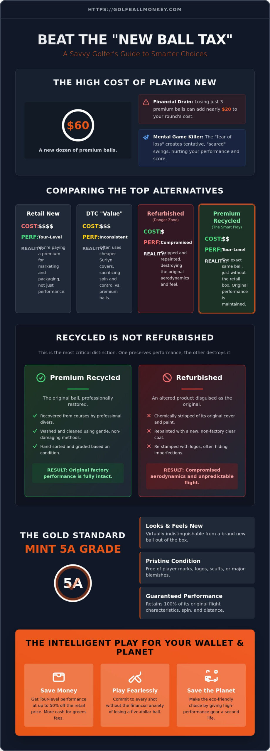 Smart Alternatives to Buying New Golf Balls: Play Premium for Less in 2026